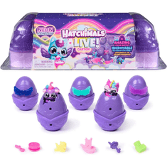 Spin Master Hatchimals Karton Zvířátek Neónová Duha