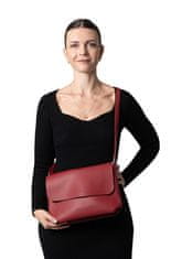 FLORA & CO Dámská crossbody kabelka 6903 Rouge Foncee