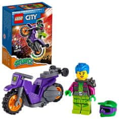 LEGO LEGO City 60296 Kaskadérská wheelie motorka 