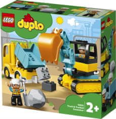 LEGO LEGO DUPLO Town 10931 Náklaďák a pásový bagr