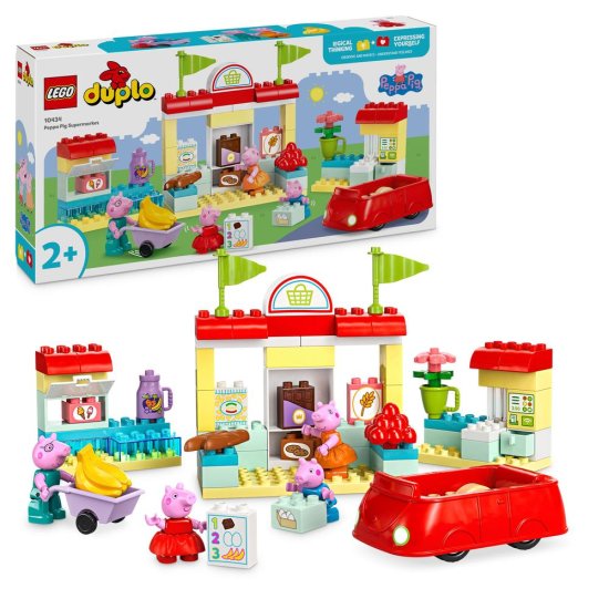 LEGO LEGO DUPLO 10434 Prasátko Peppa a supermarket