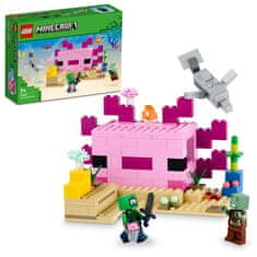 LEGO LEGO Minecraft 21247 Domeček axolotlů