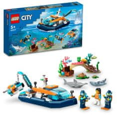 LEGO LEGO City 60377 Průzkumná ponorka potápěčů