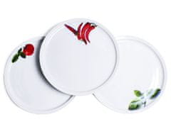 HIT Talíř na pizzu 31 cm porcelán Bazalka