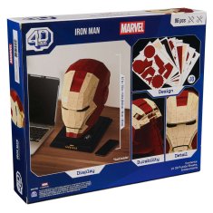 Spin Master FDP 4D PUZZLE MARVEL HELMA IRON MAN