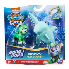 Spin Master Paw Patrol Aqua Vodní kamarádi Rocky