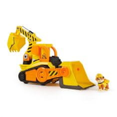 Spin Master PAW PATROL RUBBLE & CREW Interaktivní vozidlo se zvuky Bulldozer