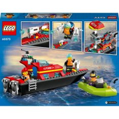 LEGO LEGO City 60373 Hasičská záchranná loď a člun