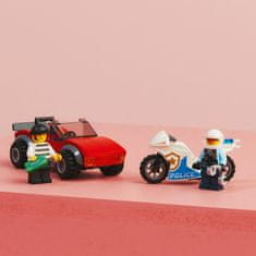 LEGO LEGO City 60392 Honička auta s policejní motorkou