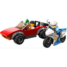 LEGO LEGO City 60392 Honička auta s policejní motorkou