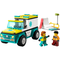 LEGO LEGO City 60403 Sanitka a snowboardista