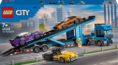 LEGO LEGO City 60408 Kamion pro přepravu aut se sporťáky