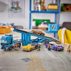 LEGO LEGO City 60408 Kamion pro přepravu aut se sporťáky