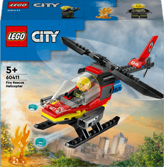 LEGO LEGO City 60411 Hasičský záchranný vrtulník