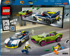 LEGO LEGO City 60415 Honička policejního auta a sporťáku