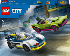 LEGO LEGO City 60415 Honička policejního auta a sporťáku