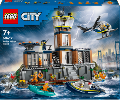 LEGO LEGO City 60419 Policie a vězení na ostrově