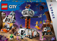 LEGO LEGO City 60434 Vesmírná základna a startovací rampa pro raketu