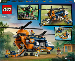 LEGO LEGO City 60437 Helikoptéra na průzkum džungle v základním táboře