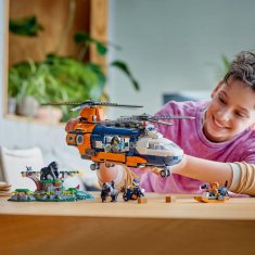 LEGO LEGO City 60437 Helikoptéra na průzkum džungle v základním táboře