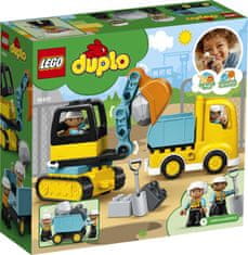 LEGO LEGO DUPLO Town 10931 Náklaďák a pásový bagr