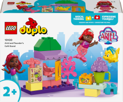 LEGO LEGO DUPLO - Disney 10420 Ariel a Šupinka – stánek s kávou