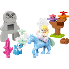 LEGO LEGO DUPLO - Disney 10418 Elsa a Bruni v začarovaném lese