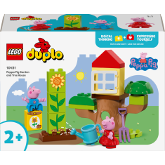 LEGO LEGO DUPLO 10431 Prasátko Peppa – zahrada a dům na stromě