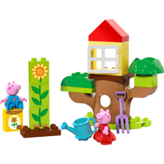 LEGO LEGO DUPLO 10431 Prasátko Peppa – zahrada a dům na stromě