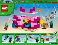 LEGO LEGO Minecraft 21247 Domeček axolotlů