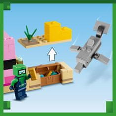 LEGO LEGO Minecraft 21247 Domeček axolotlů