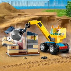 LEGO LEGO City 60391 Vozidla ze stavby a demoliční koule