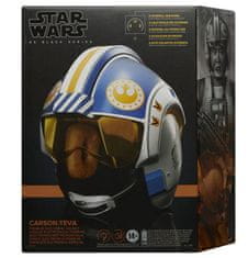 Hasbro Star Wars The Black Series - CARSON TEVA Elektronická Helma