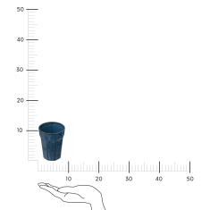 Intesi Hrnek Roma 400 ml modrý