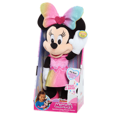 Alltoys Minnie Mouse zpívající plyšak v lesklých šatičkách