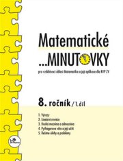 Miroslav Hricz: Matematické minutovky 8. ročník / 1. díl - Pro vzdělávací oblast Matematika a její aplykace dle RVP ZV