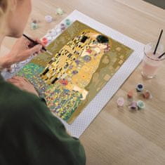 Ravensburger CreArt Gustav Klimt: Polibek (Malování na plátno)