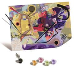 Ravensburger CreArt Wassily Kandinsky: Žlutá, červená, modrá (Malování na plátno)