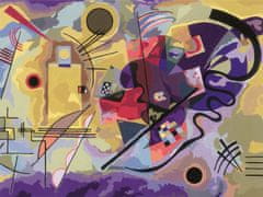 Ravensburger CreArt Wassily Kandinsky: Žlutá, červená, modrá (Malování na plátno)