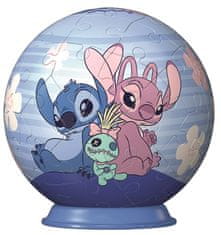 Ravensburger 115990 Puzzle-Ball Disney: Stitch - Stich & Angel