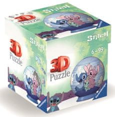 Ravensburger 115990 Puzzle-Ball Disney: Stitch - Stich & Angel