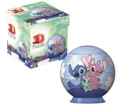 Ravensburger 115990 Puzzle-Ball Disney: Stitch - Stich & Angel