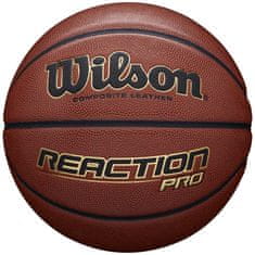 Wilson Míče basketbalové hnědé 6 Reaction Pro 285 Ball