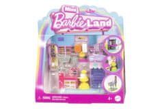 Mattel Barbie mini land herní set - supermarket JCR33