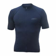 Sensor COOLMAX RACE pánský dres kr.rukáv celozip deep blue velikost S