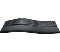 Logitech Logitech bezdrátová podsvícená ERGO klávesnice K860 (Qwertz DE) - černá