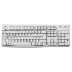 Logitech Logitech kabelová klávesnice K120 (QWERTZ DE) - bílá