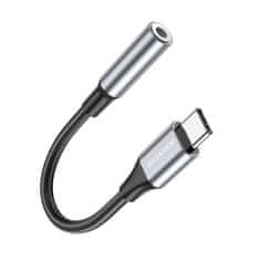 Borofone Adaptér BV16 USB-C - 3.5mm konektor černý