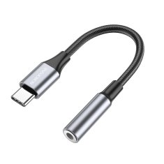 Borofone Adaptér BV16 USB-C - 3.5mm konektor černý