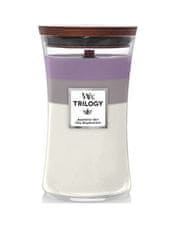 Woodwick Vonná svíčka velká Trilogy Amethyst Sky 609,5 g